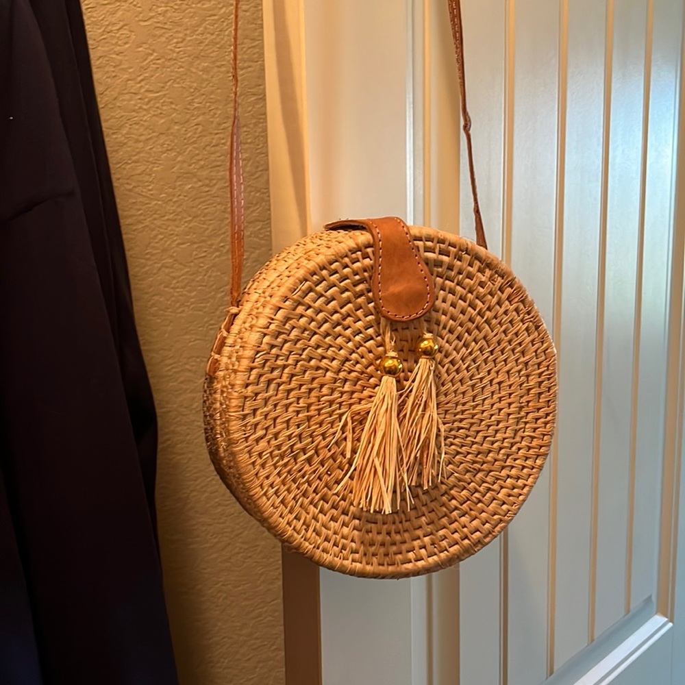 Stitched purse new